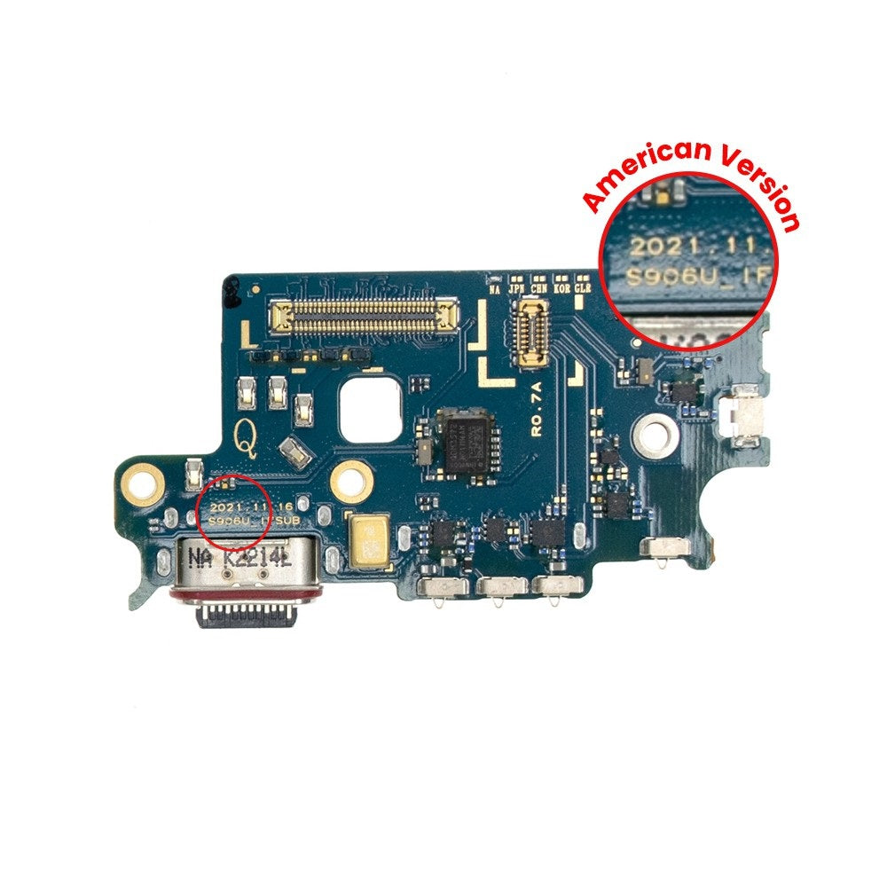 Charging Port / SIM Card Reader Board for Samsung Galaxy S22 Plus 5G S906U (American Version) (Purple) Charging Port / SIM Card Reader Board for Samsung Galaxy S22 Plus 5G S906U (American Version) (Purple)